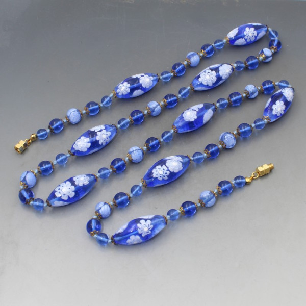 Venetian Milliefiori bead necklace